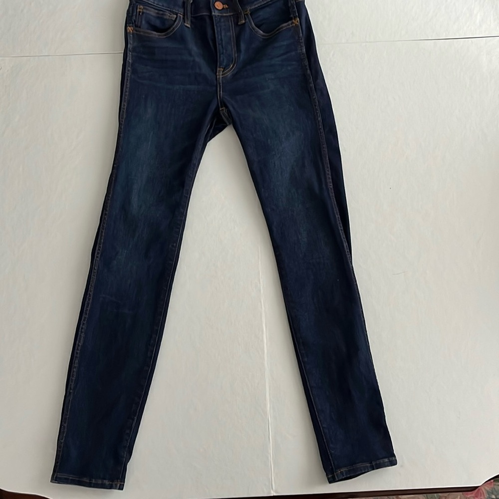 Madewell High Riser Skinny Jeans, Size 25